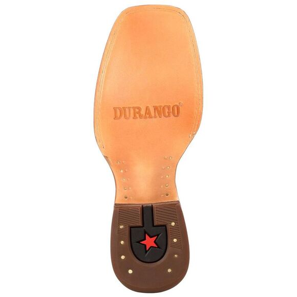 Durango Womens/Ladies Arena Pro Full Grain Leather Cowboy Boots / Chestnut - Picture 4 of 6